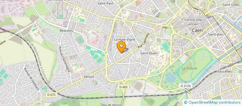 localisation de l'entreprise SYND COPRO NICE CAENNAIS à CAEN
