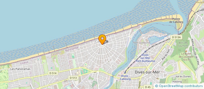 localisation de l'entreprise SYND COPRO NORMANDY HOME  CABOURG