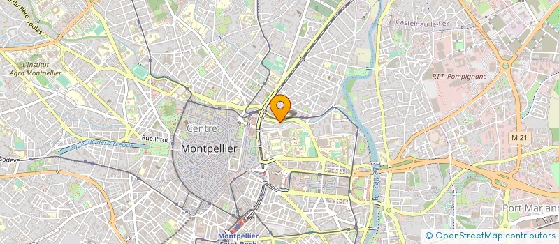 localisation de l'entreprise SYND COPRO OMEGA à MONTPELLIER