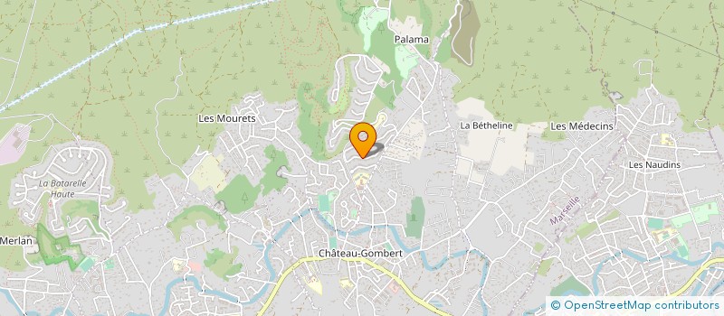 localisation de l'entreprise SYND COPRO PARADE BASSE  MARSEILLE