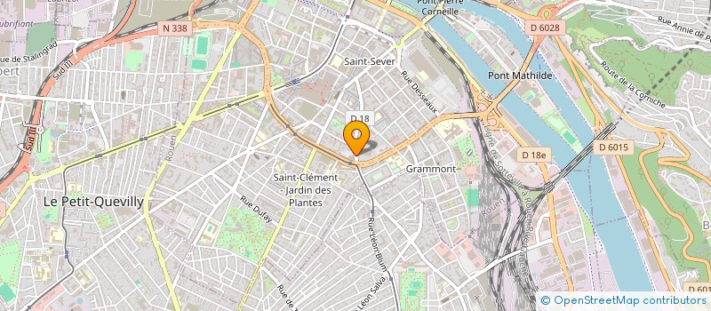 localisation de l'entreprise SYND COPRO PARVIS DE SAINT SEVER à ROUEN