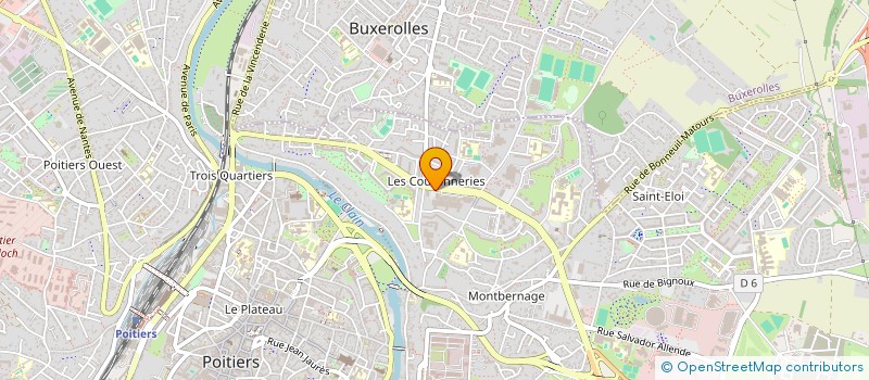 localisation de l'entreprise SYND COPRO PLACE DE PROVENCE  POITIERS