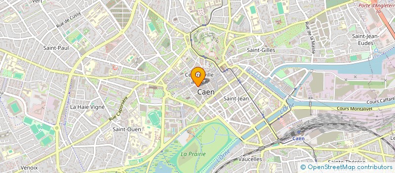 localisation de l'entreprise SYND COPRO PLACE ROYALE à CAEN