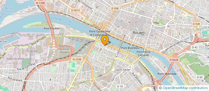 localisation de l'entreprise SYND COPRO PORET DE BLOSSEVILLE à ROUEN