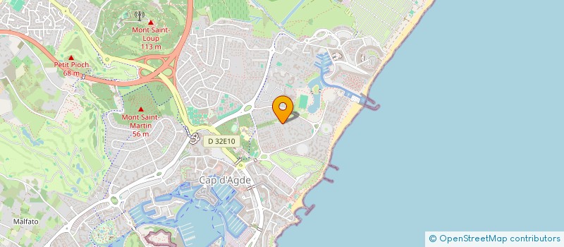 localisation de l'entreprise SYND COPRO PORT LANO  AGDE