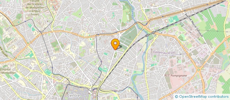 localisation de l'entreprise SYND COPRO PRIEURE 1 à MONTPELLIER