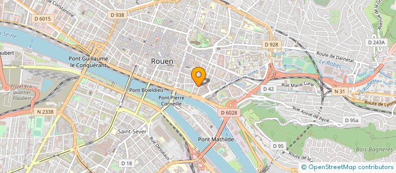 localisation de l'entreprise SYND COPRO REMPARTS MARTAINVILLE à ROUEN