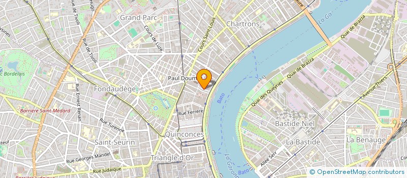 localisation de l'entreprise SYND COPRO RES 11 RUE DU COUVENT  BORDEAUX