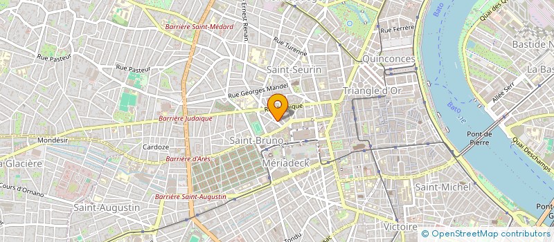 localisation de l'entreprise SYND COPRO RES 16 RUE NAUVILLE  BORDEAUX