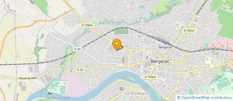 localisation de l'entreprise SYND COPRO RES 19 R 3 FRERES LEBLANC à BERGERAC