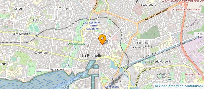 localisation de l'entreprise SYND COPRO RES 2 R DE LA FORME  LA ROCHELLE