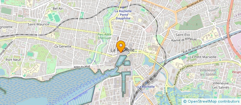 localisation de l'entreprise SYND COPRO RES 23 RUE DU TEMPLE  LA ROCHELLE