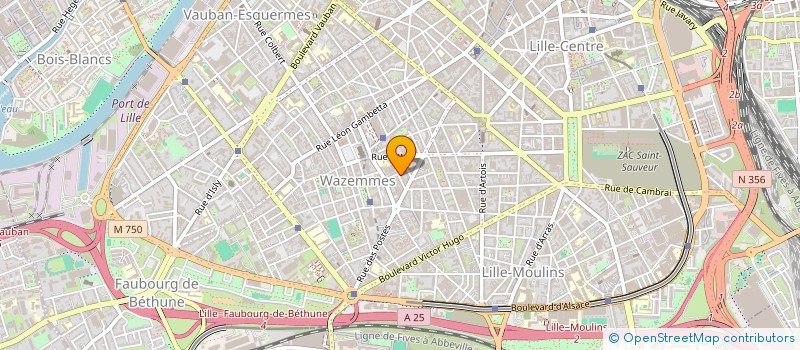 localisation de l'entreprise SYND COPRO RES 24 RUE LOUIS FAURE à LILLE