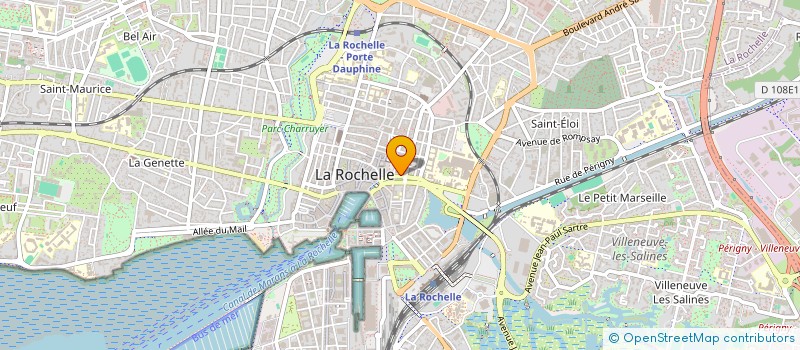 localisation de l'entreprise SYND COPRO RES 31 QUAI MAUBEC  LA ROCHELLE