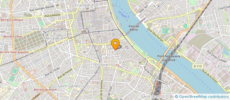 localisation de l'entreprise SYND COPRO RES 8-12 R DES CORDELIERS  BORDEAUX