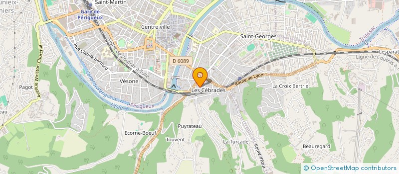 localisation de l'entreprise SYND COPRO RES BEYLOT  SANILHAC