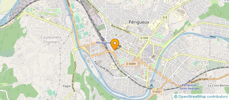 localisation de l'entreprise SYND COPRO RES BORDEAUX  PERIGUEUX