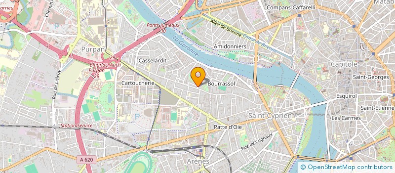 localisation de l'entreprise SYND COPRO RES BOURRASSOL à TOULOUSE