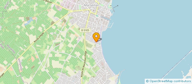 localisation de l'entreprise SYND COPRO RES CLOS DES TAMARIS à MARSEILLAN