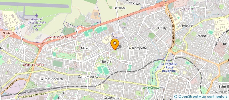 localisation de l'entreprise SYND COPRO RES COFAMI A B  LA ROCHELLE