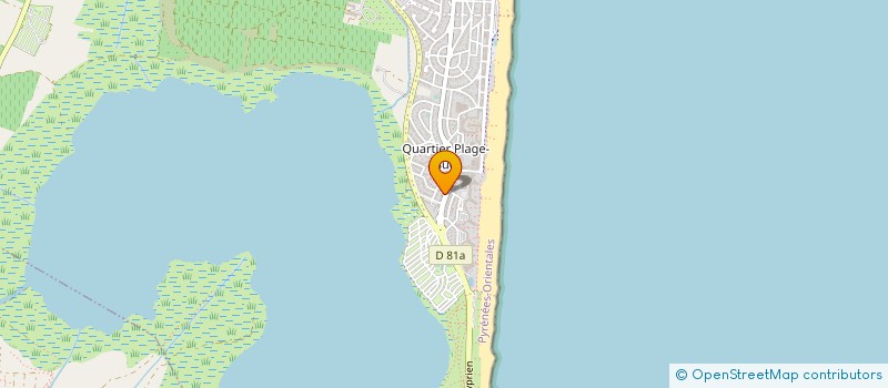 localisation de l'entreprise SYND COPRO RES COPACABANA  CANET-EN-ROUSSILLON