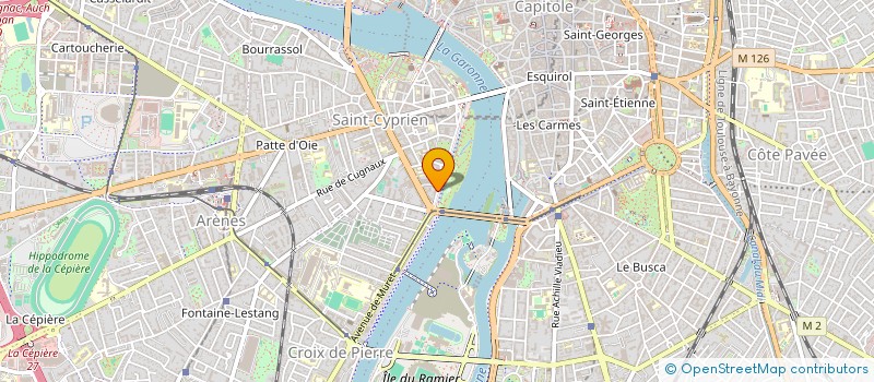 localisation de l'entreprise SYND COPRO RES COURS DILLON à TOULOUSE
