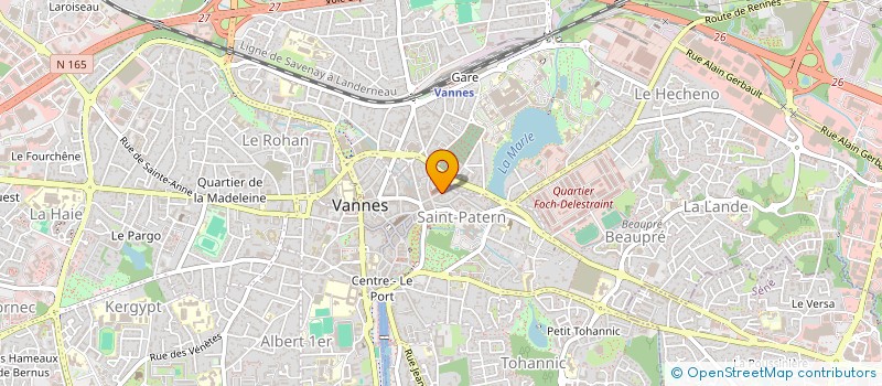 localisation de l'entreprise SYND COPRO RES DE LA BUTTE à VANNES