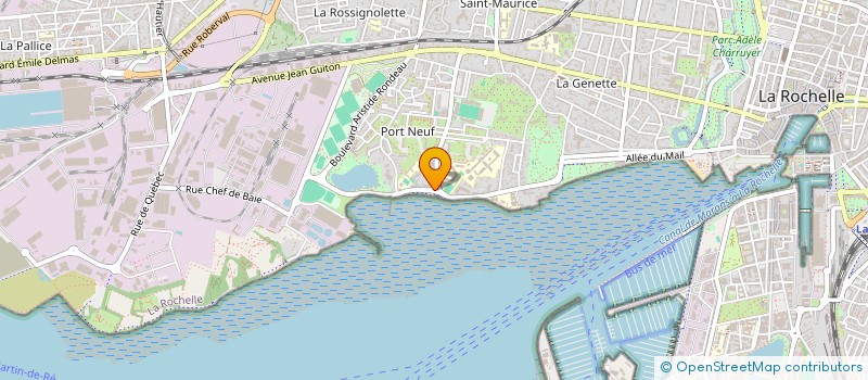 localisation de l'entreprise SYND COPRO RES DE LA MER  LA ROCHELLE