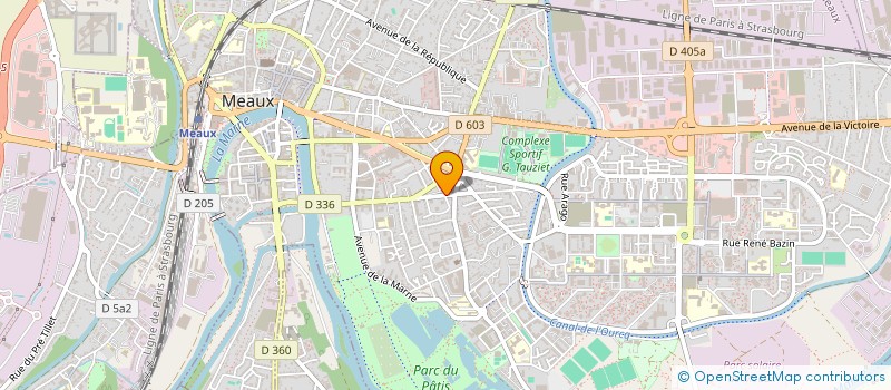 localisation de l'entreprise SYND COPRO RES DE LA NOUE à MEAUX