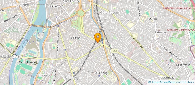 localisation de l'entreprise SYND COPRO RES DU 29 RUE DEODORA à TOULOUSE
