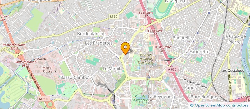 localisation de l'entreprise SYND COPRO RES DU 9 & 11 IMP DE L'AZUR à TOULOUSE
