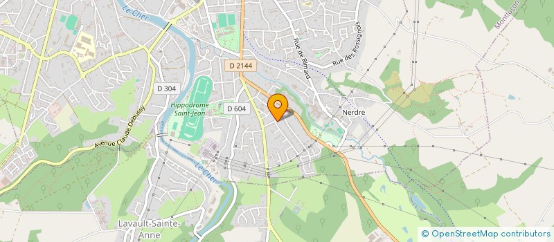 localisation de l'entreprise SYND COPRO RES GRANDE MAISON DE BLOIS à MONTLUCON