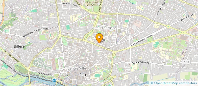 localisation de l'entreprise SYND COPRO RES HOO PARIS à PAU