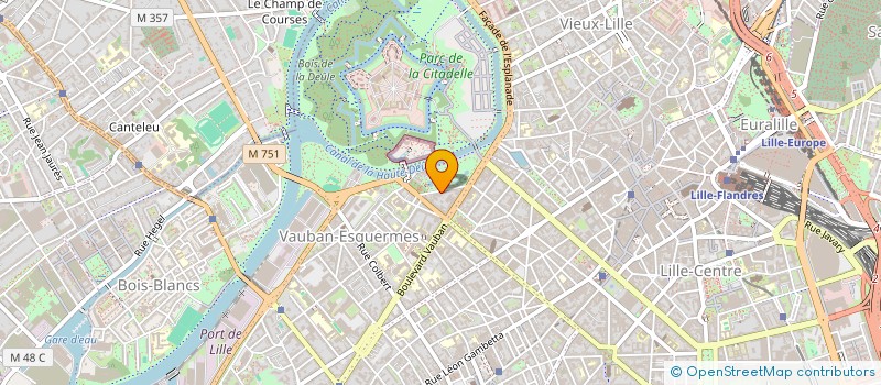 localisation de l'entreprise SYND COPRO RES HOTEL CASTIAUX à LILLE
