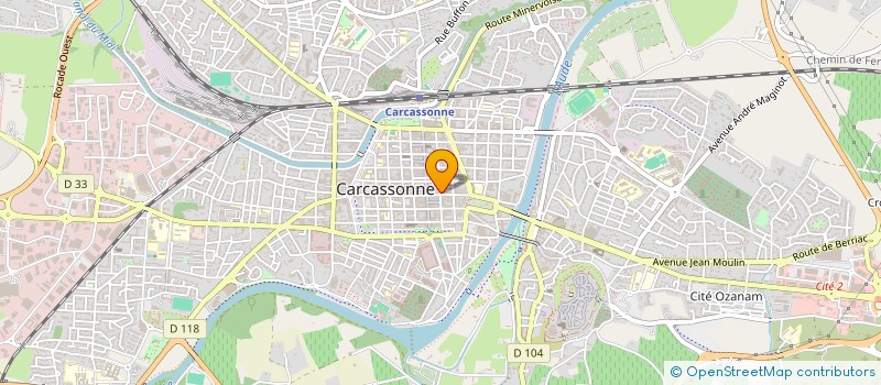 localisation de l'entreprise SYND COPRO RES JEAN BRINGER à CARCASSONNE