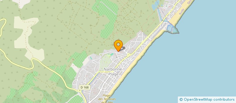 localisation de l'entreprise SYND COPRO RES LA CLAPE  NARBONNE