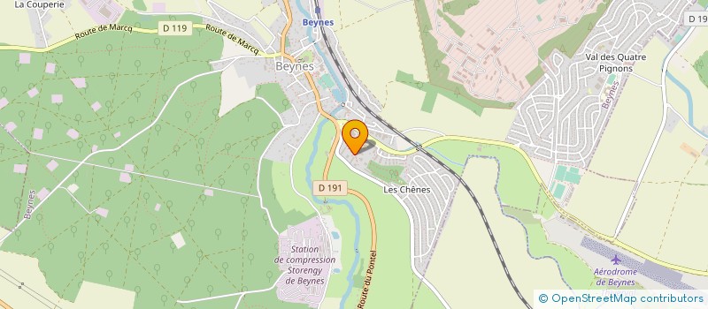 localisation de l'entreprise SYND COPRO RES LA PETITE MAULDRE à BEYNES