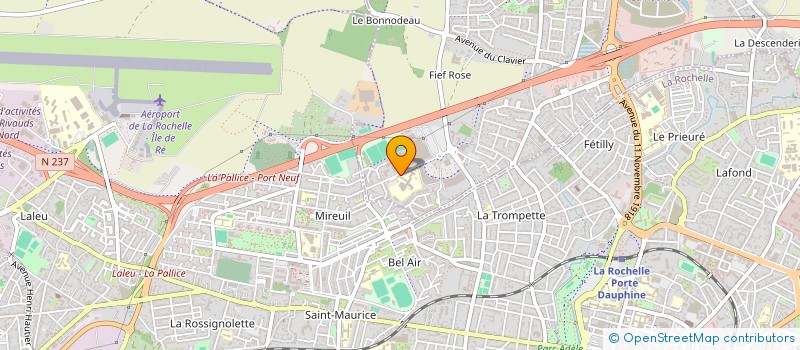 localisation de l'entreprise SYND COPRO RES LA ROSE ALIENOR LAGORD  LAGORD