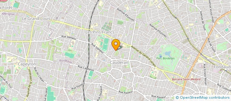 localisation de l'entreprise SYND COPRO RES LE FLORIAN  BORDEAUX