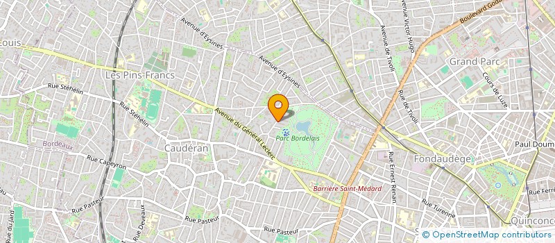 localisation de l'entreprise SYND COPRO RES LE NEUILLY  BORDEAUX