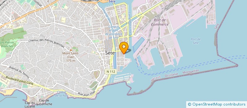 localisation de l'entreprise SYND COPRO RES LE NOUVEAU BASSIN à SETE