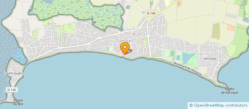 localisation de l'entreprise SYND COPRO RES LE PETIT BELVEDERE  DAMGAN