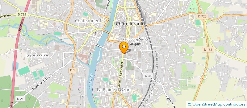 localisation de l'entreprise SYND COPRO RES LE SCHUMANN  CHATELLERAULT