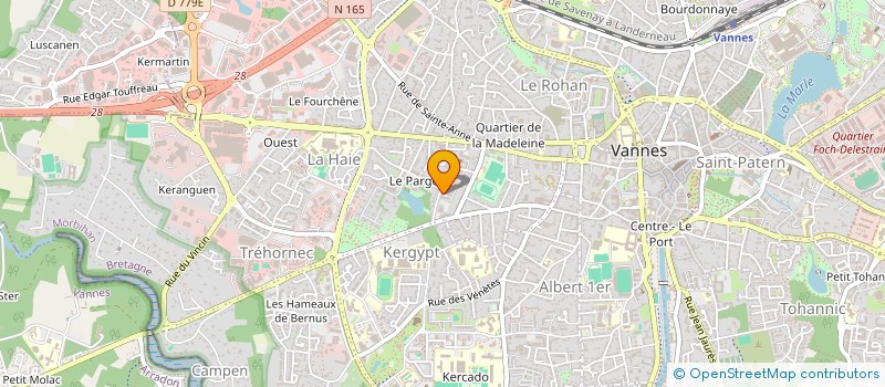 localisation de l'entreprise SYND COPRO RES LE TENNO B à VANNES