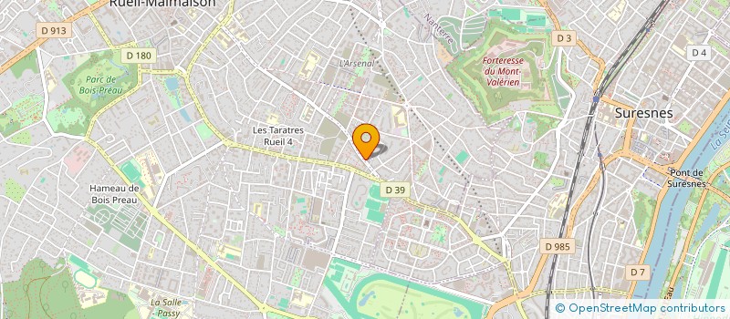 localisation de l'entreprise SYND COPRO RES LES BERGERES à RUEIL-MALMAISON