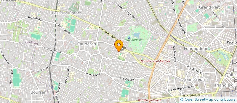 localisation de l'entreprise SYND COPRO RES LES DOMAINES  BORDEAUX