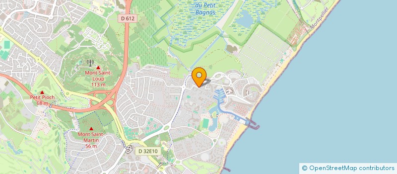 localisation de l'entreprise SYND COPRO RES LES ESTIVALES  AGDE