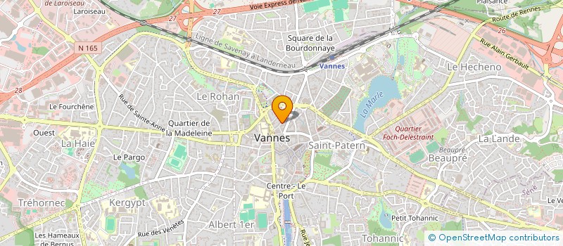 localisation de l'entreprise SYND COPRO RES LES FIACRES à VANNES