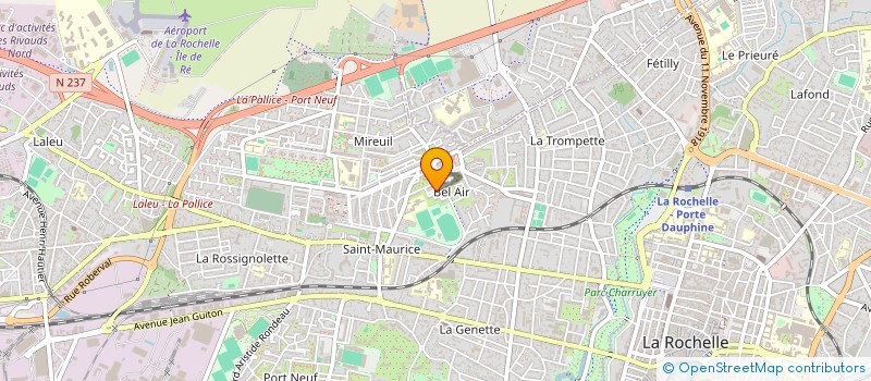 localisation de l'entreprise SYND COPRO RES LES FLOTS LE CORSAIRE  LA ROCHELLE