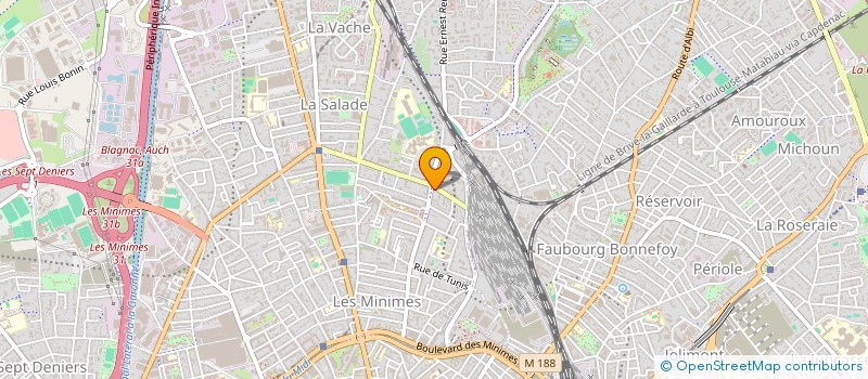 localisation de l'entreprise SYND COPRO RES LES GLAIEULS à TOULOUSE
